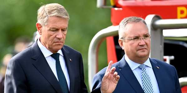 Klaus Iohannis și Nicolae Ciucă FOTO Mediafax 