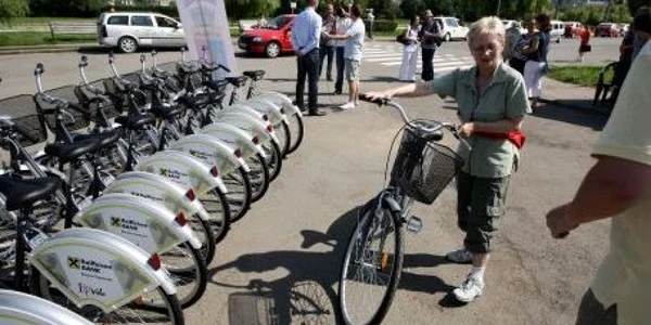 Clujenii au închiriat biciclete de la Sala Sporturilor