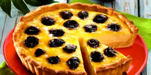 Cea mai bună tartă cu brânză şi prune