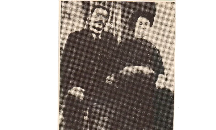 Vasile Chilian şi soţia sa, Clemansa (© Muzeul Vrancei – Focşani / Muzeul Virtual al Unirii) 