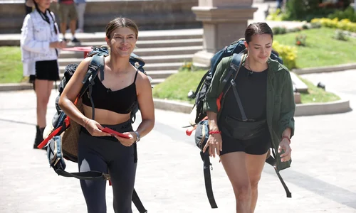 echipa gimnastelor Diana Bulimar si Larisa Iordache a fost eliminata de la America Express   Antena 1 (3) jpg