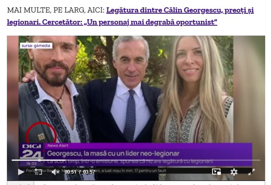 Monstrul România neolegionară