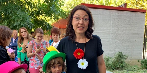 Învăţătoarea Aida Frujină FOTO Arhiva personală