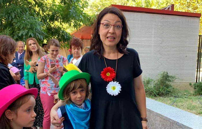 Învăţătoarea Aida Frujină FOTO Arhiva personală