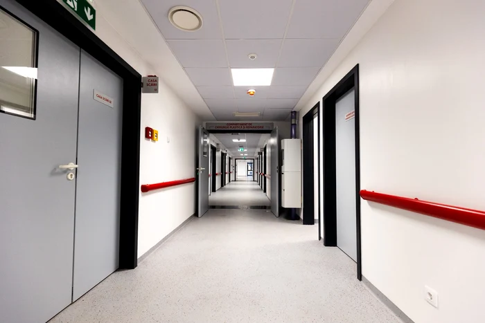 Corp clădire spital Bistrița Năsăud FOTO: Facebook/Al. Rogobete