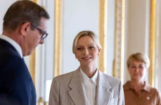 Charlene la investirea noului ambasador 4 jpg