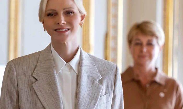 Charlene la investirea noului ambasador 4 jpg