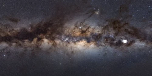 Astronomii au decoperit un obiect ciudat care se roteşte în Calea Lactee FOTO captură