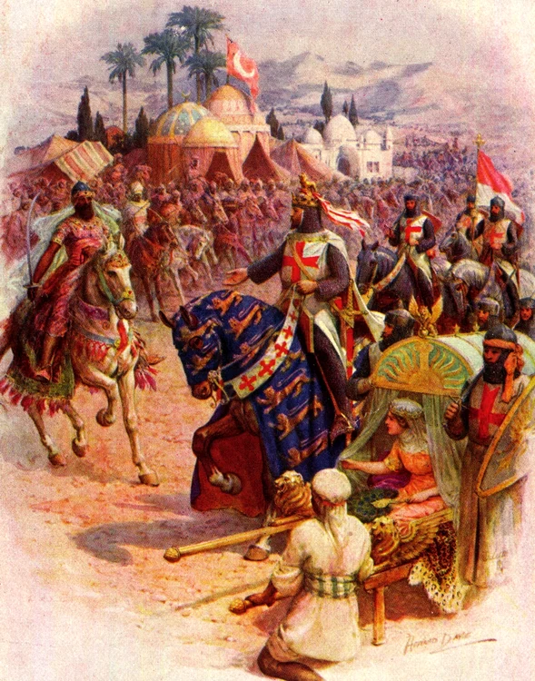 Richard I Saladin jpg jpeg