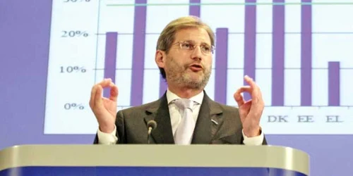 Comisarul pentru politică regională Johannes Hahn