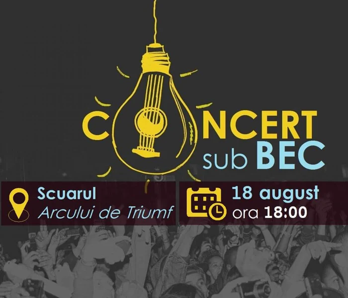 Concert sub BEC. FOTO: facebook.com/bec