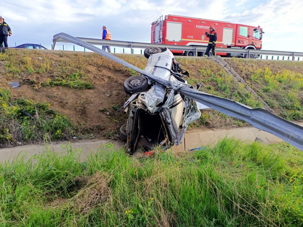 accident a2 5 mai 2022 foto isu dobrogea