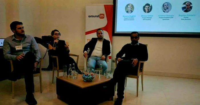 Echipa de mentori a programului e formată din investitori, oameni de afaceri, specialişti în tehnologie. FOTO: Spherik