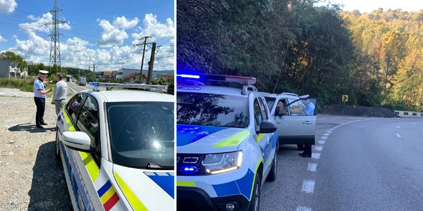 Acțiuni în trafic ale polițiștilor de la vâlceni Foto Poliția Județeană Vâlcea
