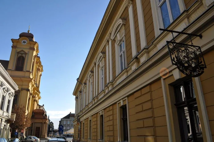 Strada Matei Corvin din Timişoara FOTO La Două Bufniţe