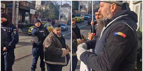 Adunare neautorizată a susținătorilor lui Călin Georgescu, în centrul Capitalei. Jandarmii au aplicat sancțiuni FOTO FB