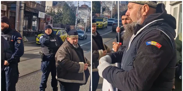 Adunare neautorizată a susținătorilor lui Călin Georgescu, în centrul Capitalei. Jandarmii au aplicat sancțiuni FOTO FB