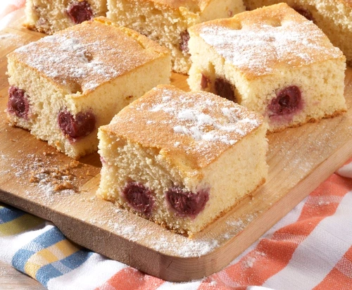 Cherry Sponge Cake jpeg