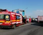 Accident mortal cu patru victime în zona Aeroportului Sibiu - un Duster a intrat într-un TIR şi a fost proiectat în alt SUV Foto Adevărul