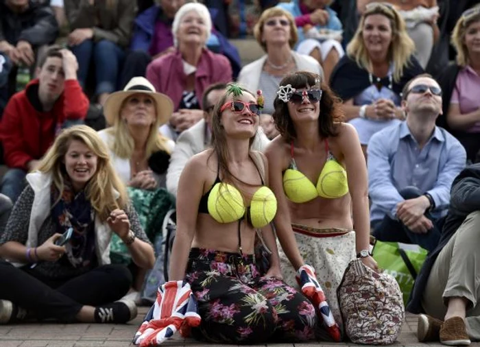 La Wimbledon tinuta fanilor nu e ogbligatorie