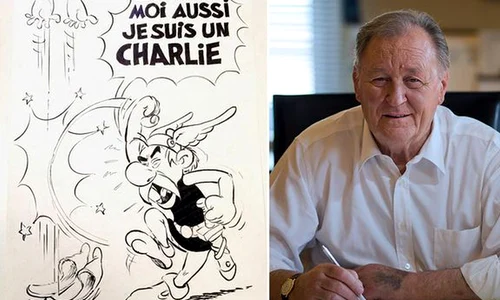 Albert Uderzo, creator al personajelor Asterix și Obelix, a murit la 92 de ani jpeg
