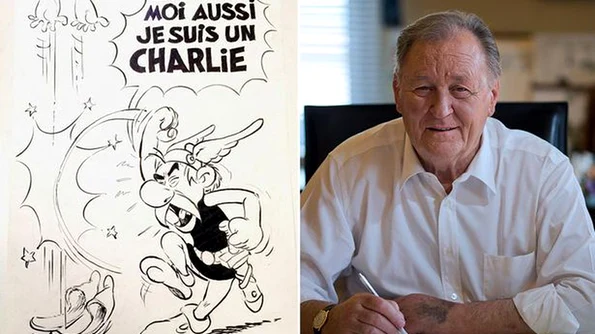 Albert Uderzo, creator al personajelor Asterix și Obelix, a murit la 92 de ani jpeg