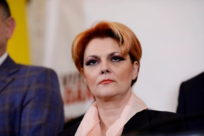 Lia Olguţa Vasilescu, deputat PSD. FOTO Inquam Photos / George Călin