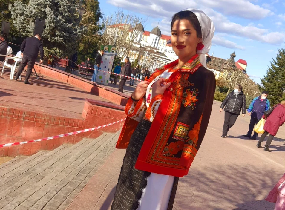 Alina Parnescu este studentă la Conservator FOTO Arhivă personală A.P.