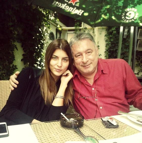 Ioana, alături de tatăl ei, Mădălin Voicu foto: instagram