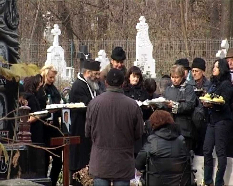 La slujba de pomenire au participat doar membrii familiei 