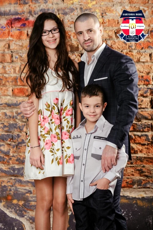 Pavel Stratan este un tată extrem de mândru