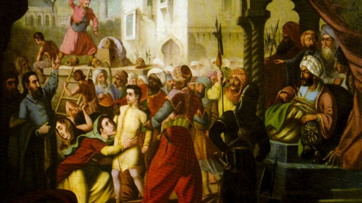 Calendar 15 august: 1714   Constantin Brâncoveanu și cei patru fii ai săi au fost decapitați la Constantinopol jpeg