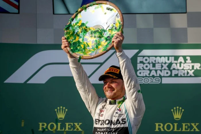Valtteri Bottas a câștigat titlul la Marele Premiu de Formula 1 al AustralieiFOTO: EPA