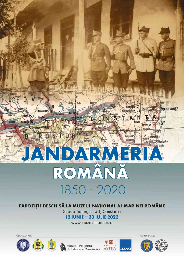 Deschiderea expoziției „Jandarmeria Română 1850 – 2020” la Muzeul Național al Marinei Române