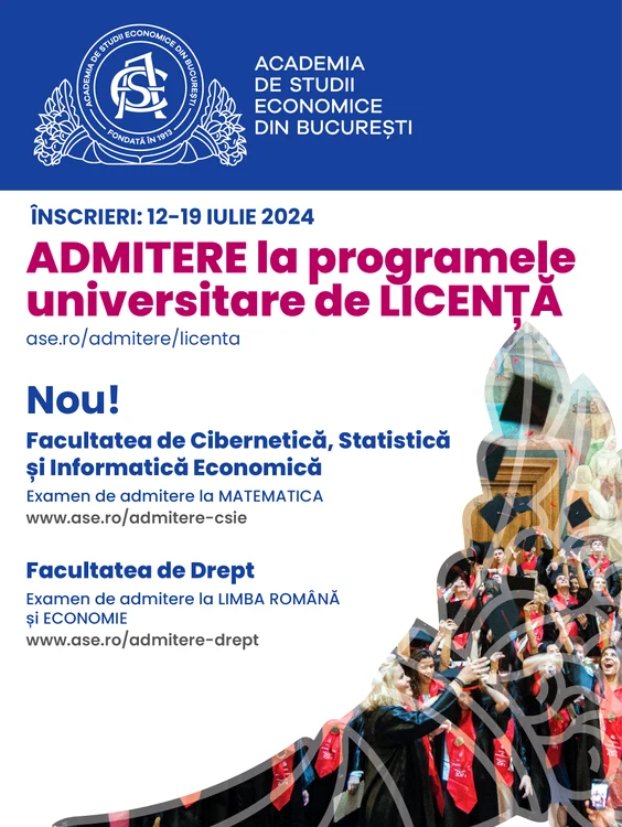 ASE   examene admitere iulie 2024 jpg