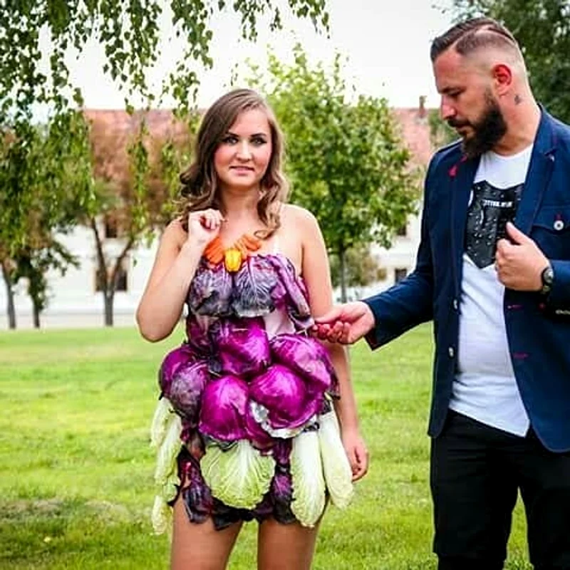 Celebrul bucătar are și o colecție vestimentară realizată din varză