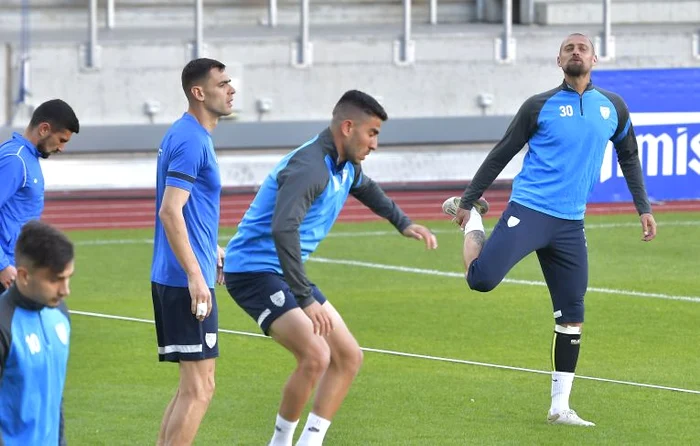 FC Voluntari, la antrenamentul oficial de dinaintea finalei (FOTO: Sportpictures)
