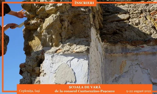 Deschidem înscrierile pentru Școala de vară de la  Conacul Cantacuzino Pașcanu, Ceplenița, Iași (9   22 august 2021) jpeg