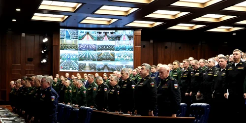 Reuniune a ministerului rus al apararii/ FOTO: kremlin.ru