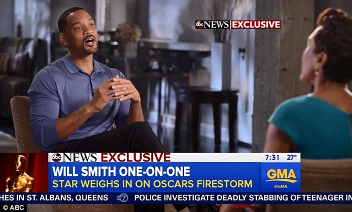Will Smith vorbește deschis în cadrul unui interviu despre sentimentul de a se simți persecutat rasial în industria filmului de la Hollywood