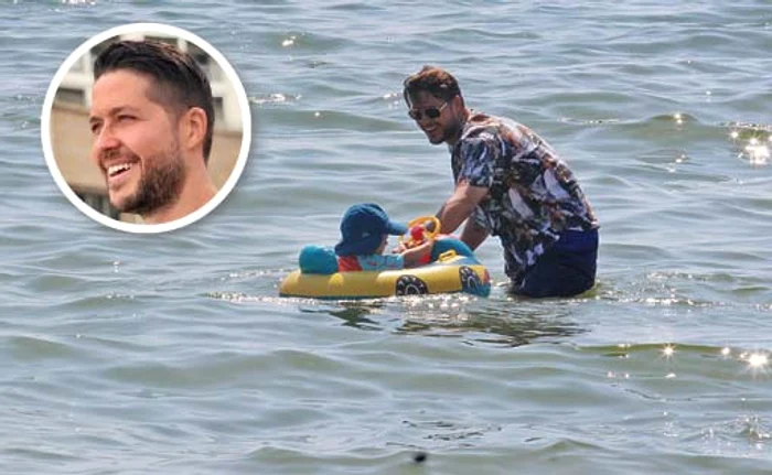 Jorge s-a jucat cu  fiul lui, David