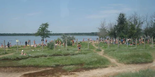 Lacu Sărat, una dintre cele mai căutate staţiuni. FOTO: ADEVĂRUL