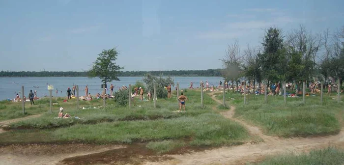 Lacu Sărat, una dintre cele mai căutate staţiuni. FOTO: ADEVĂRUL