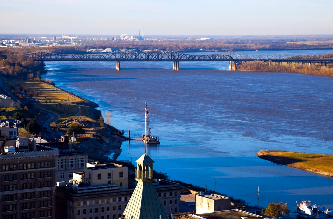 Mississippi se află pe locul al patrulea printre cele mai lungi fluvii din lume FOTO: Shutterstock