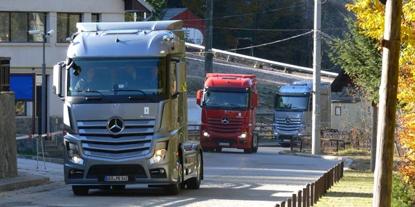 Noul camion Mercedes-Benz Euro 6