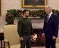 Volodimir Zelenski, primit la Casa Albă de Jill Biden și Joe Biden