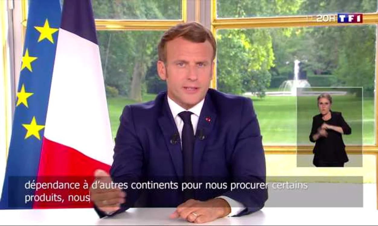 Macron discurs 14 iunie