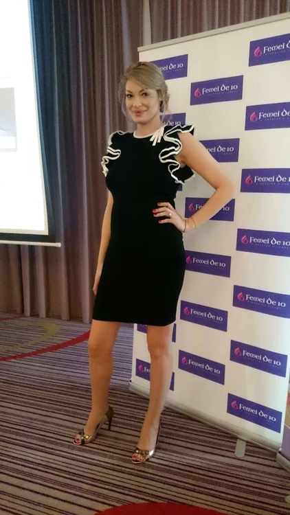 Valentina Pelinel, gravidă în luna a șaptea