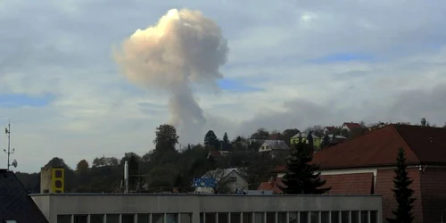 explozie la o fabrica din Cehia foto X jpg