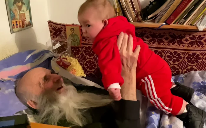 Nepoata lui Culiță Sterp este adorabilăfoto: captură Youtube